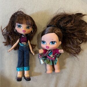 Bratz Kidz Sisterz Kiani and Lilani Dolls MGA
